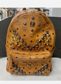 MCM Stark Backpack Visetos M Studs