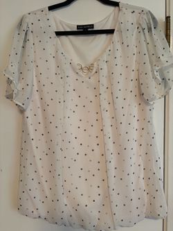 Sara Michelle Polka Dot Blouse