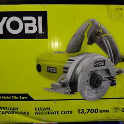 Wet/dry Ryobi Tile Saw