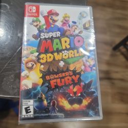 NINTENDO SWITCH SUPER MARIO 3D WORLD BOWSERS FURY BRAND NEW FACTORY SEALED 