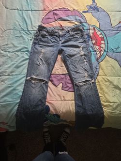 Guess Distressed Ripped Jeans