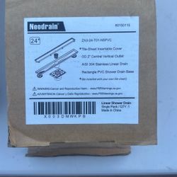 24” Linear Shower Drain 