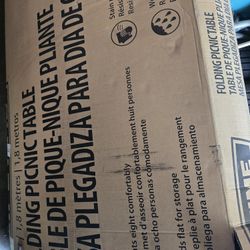 Lifetime Folding Picnic Table