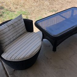 Wicker Patio Set 