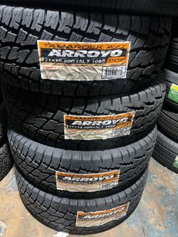 31x10.50r15 Arroyo at 4 new tires installed ✅