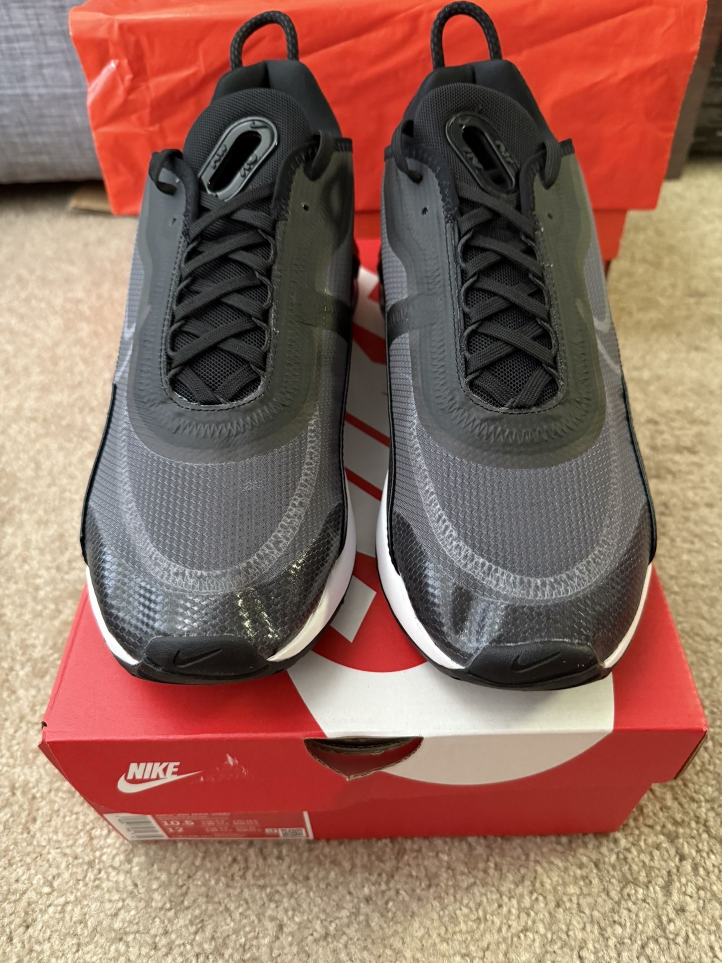 HOT Cw7306 001 Air Max 2090 Black Mens Nike Air Max 2090