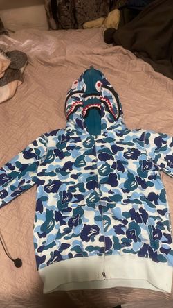 bape camo double hood hoodie trading/selling