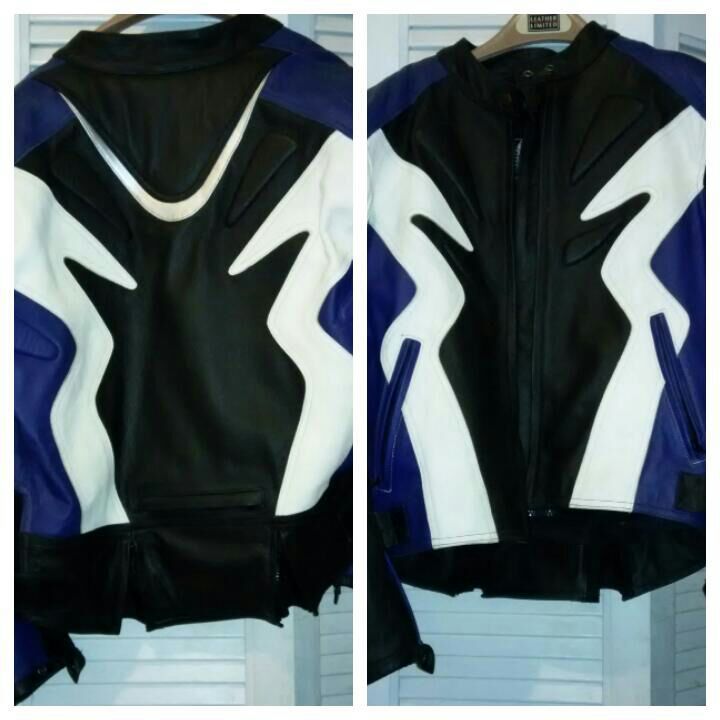 Leather motorcycle jacket excellent condition