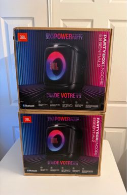 JBL PARTYBOX ENCORE ESSENTIAL 2 ($220 EACH) NOT NEGOTIABLE