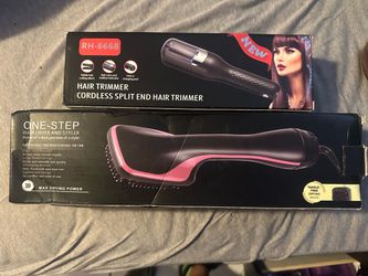 One-Step Hair Dryer Styler & Split End Trimmer Bundle