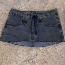 Thrifted Mini Skirt - $10