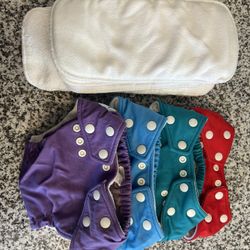 FuzziBuns One Size Cloth Diapers And Inserts