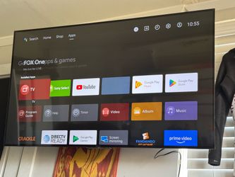 55 inch Sony Bravia XBR. No stand.