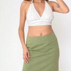 Ann Taylor Loft Midi Wool Skirt 