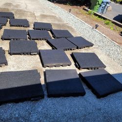 5 x 45 rubber playground mats