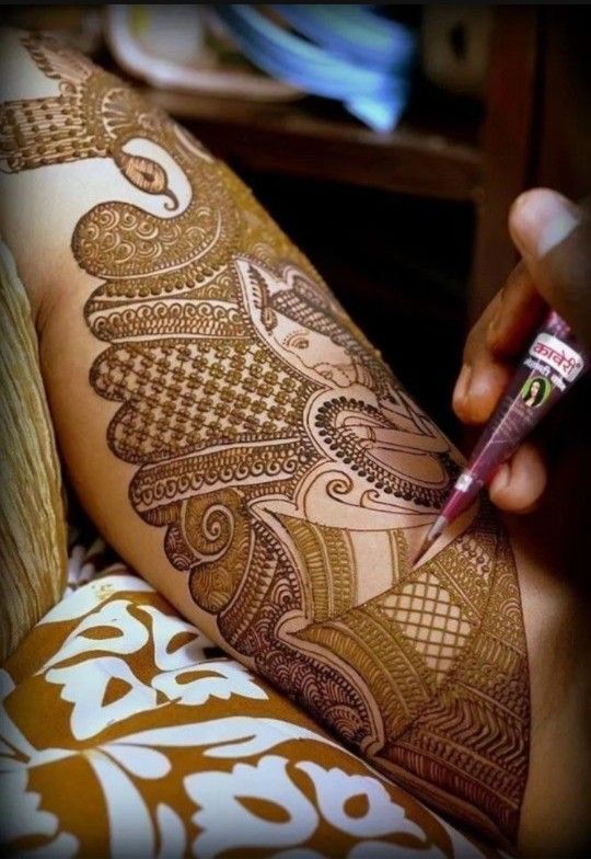 Natural Henna Cones Herbal For Temporary Tattoo  Body Art And  Hair Coloring. 3 For $12