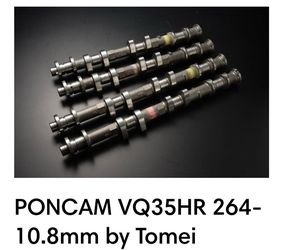Nissan 350z Tomei Cam Parts