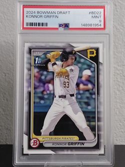 2024 Bowman Draft Konnor Griffin 1st Bowman PSA 9