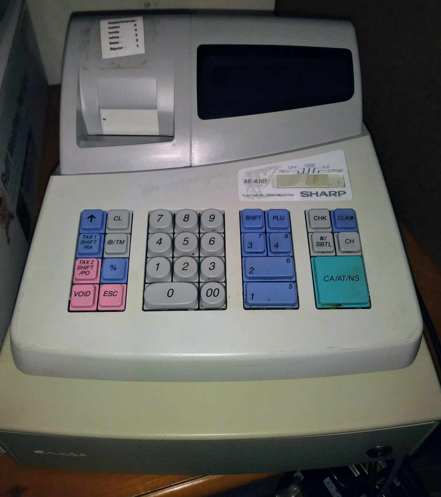 Sharp Cash Register XE-A101