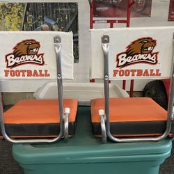 2 Bleacher Stadium Seats OSU BEAVERS 