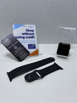Apple Watch Series 1 38mm Grey Aluminum Case & Black Sports Band