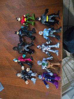 11 pcs IMAGINEXT DC FIGURES.