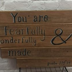 Wooden wall decor 2 x 3