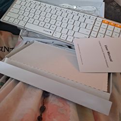 Silver Foldup Keyboard Wireless