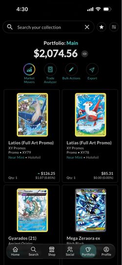 Pokemon card collection