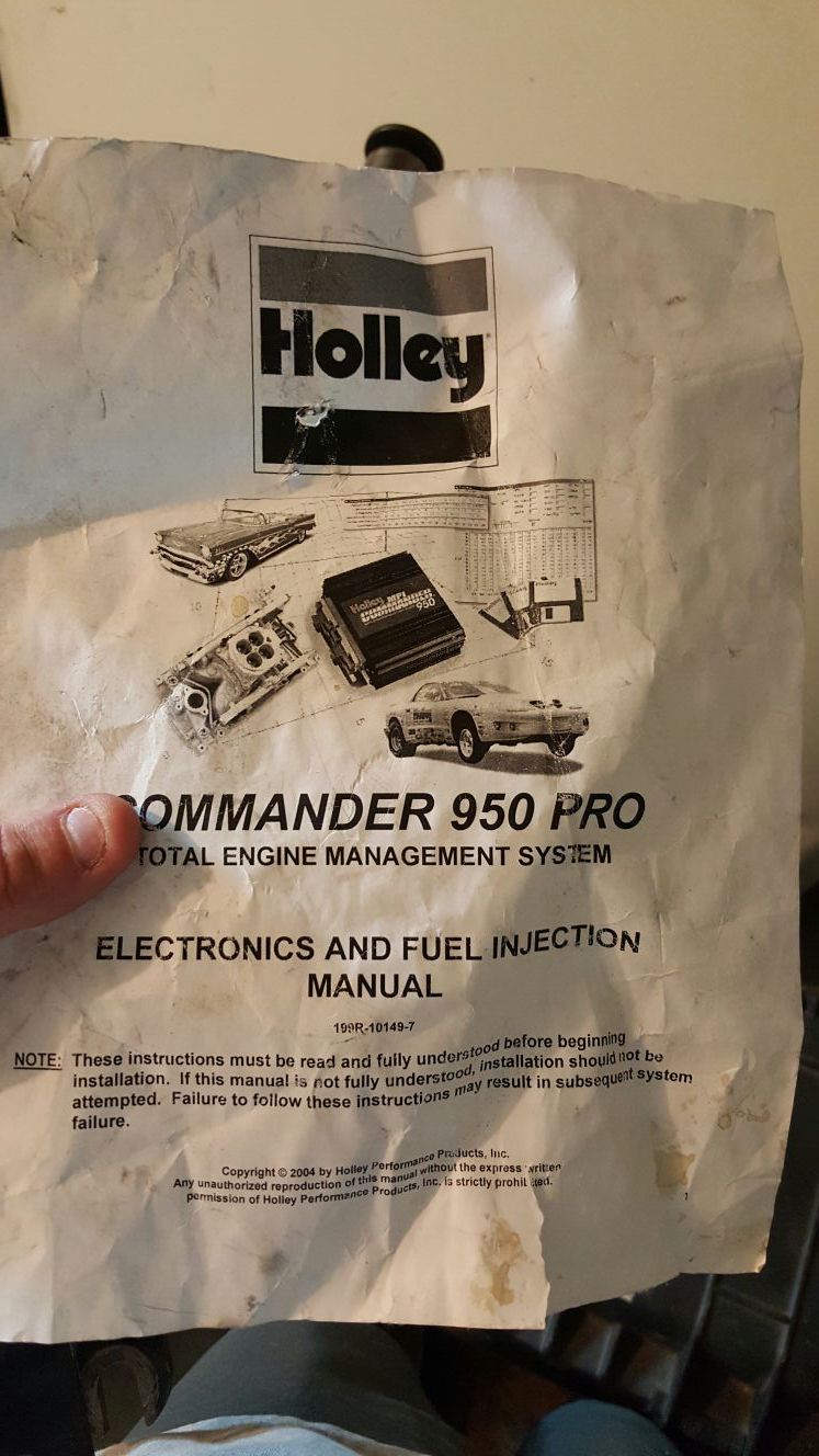 Holley commander 950