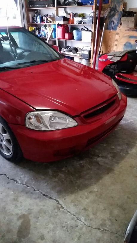 1999 Honda civic Si (EM1)Shell no motor