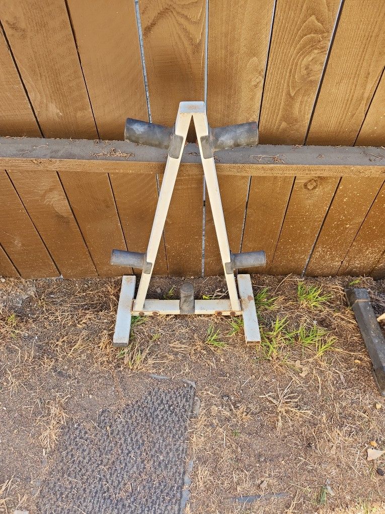 Barbell Plate Rack