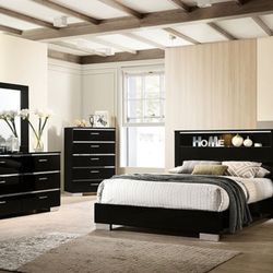 4-PCS Queen Size Bedroom Set In Offer 🔥🔥🔥