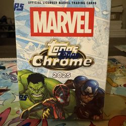 2025 TOPPS CHROME MARVEL COMIC