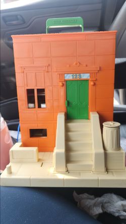 Playskool Vintage 1984 Sesame Street Television Workshop Muppets Building Only