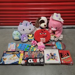 Mixed Lot Of (20+ Pcs) Toys, Dolls, Games and More..