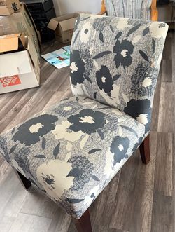 Floral chair