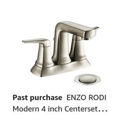 2 Nickel Bathroom Faucets