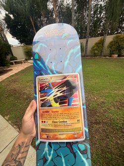 Pokémon Lucario LV.X Skateboard Deck