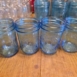 4 Ball Half Pint Wide Mouth Mason Jars