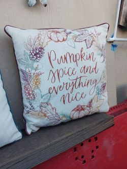 $8.50 each fall decorative pillows