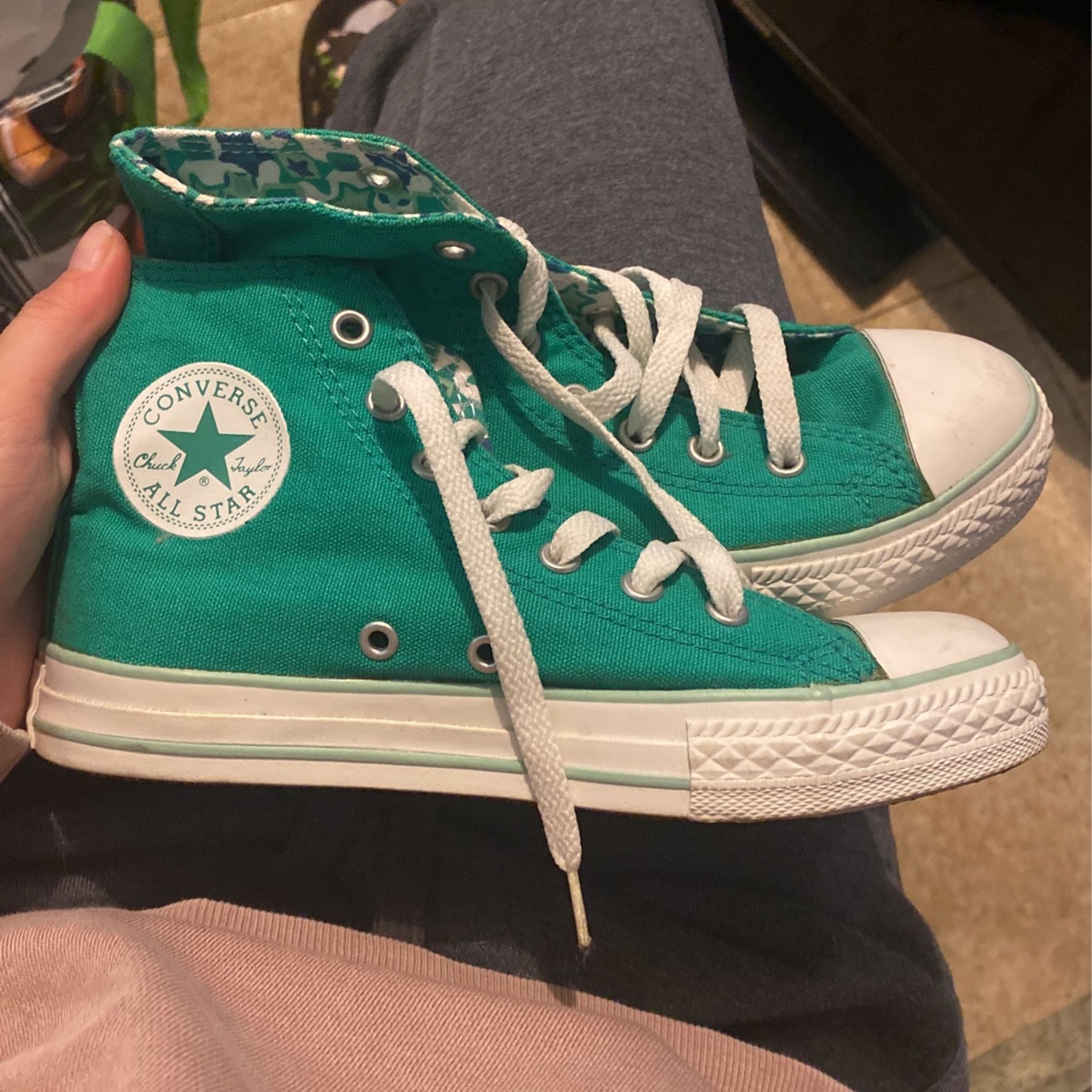 Green Converse