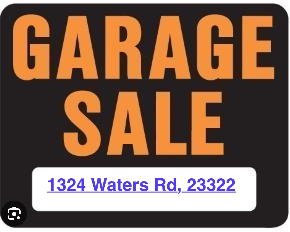 Garage Sale 4-26-2025