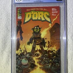 Image Comics D'orc #1 (2026) CGC 9.8 First Printing Cover A Brett Bean