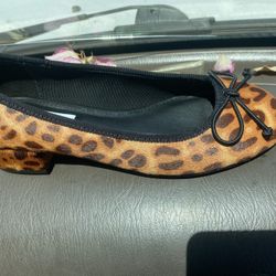 Steve Madden Block-Heel Ballet Flats Size 6