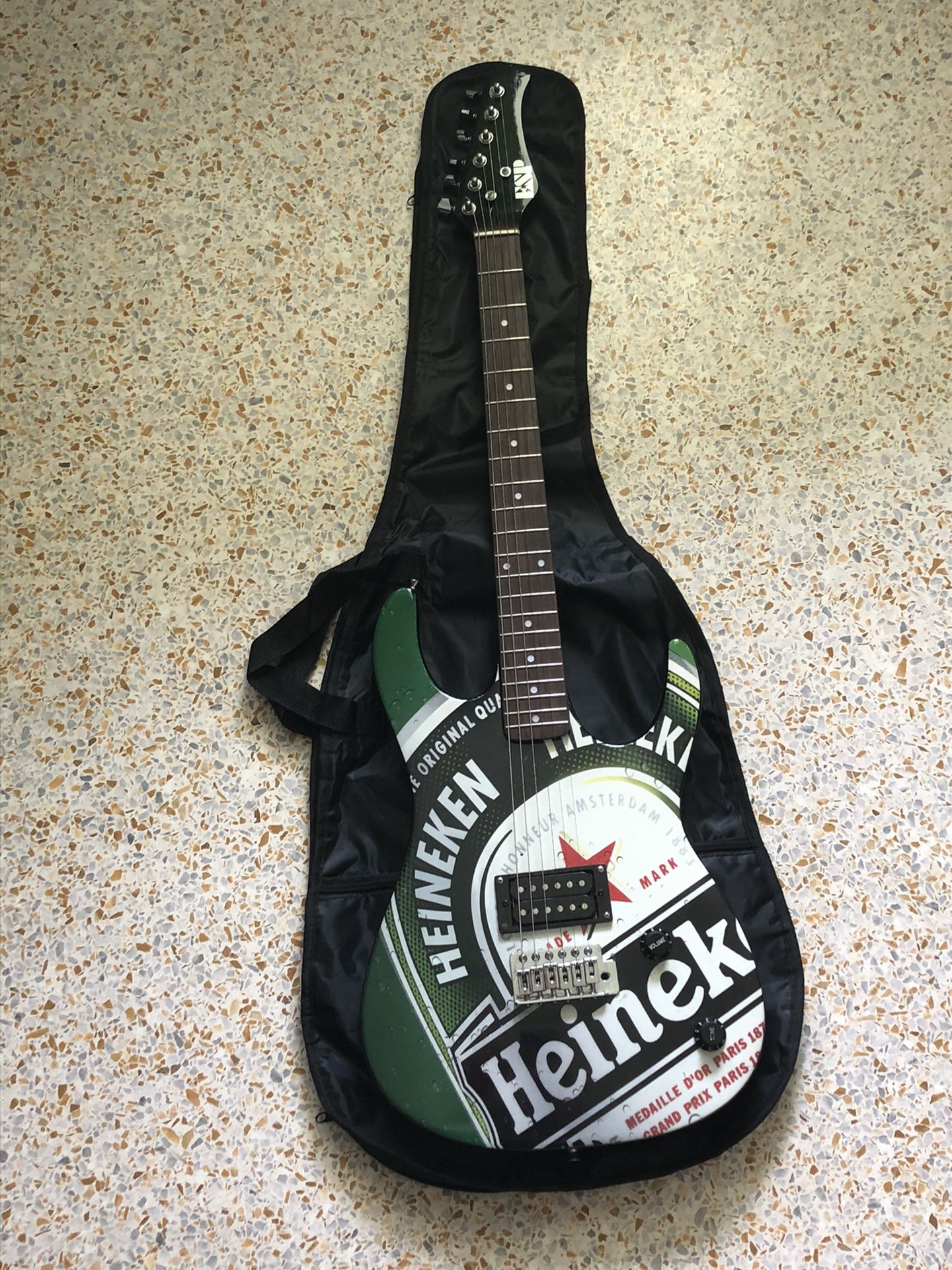 Heineken Limited addition electric guitar