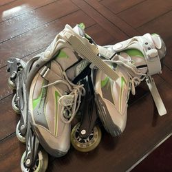 Roller Blades .   Only Used A Couple Times, Size 7