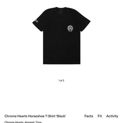 Chrome Hearts Horseshoe T Shirt Black 
