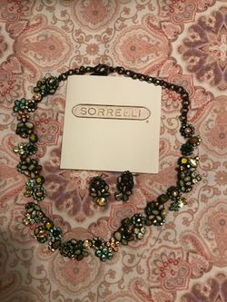 SORRELLI necklace & ear ring