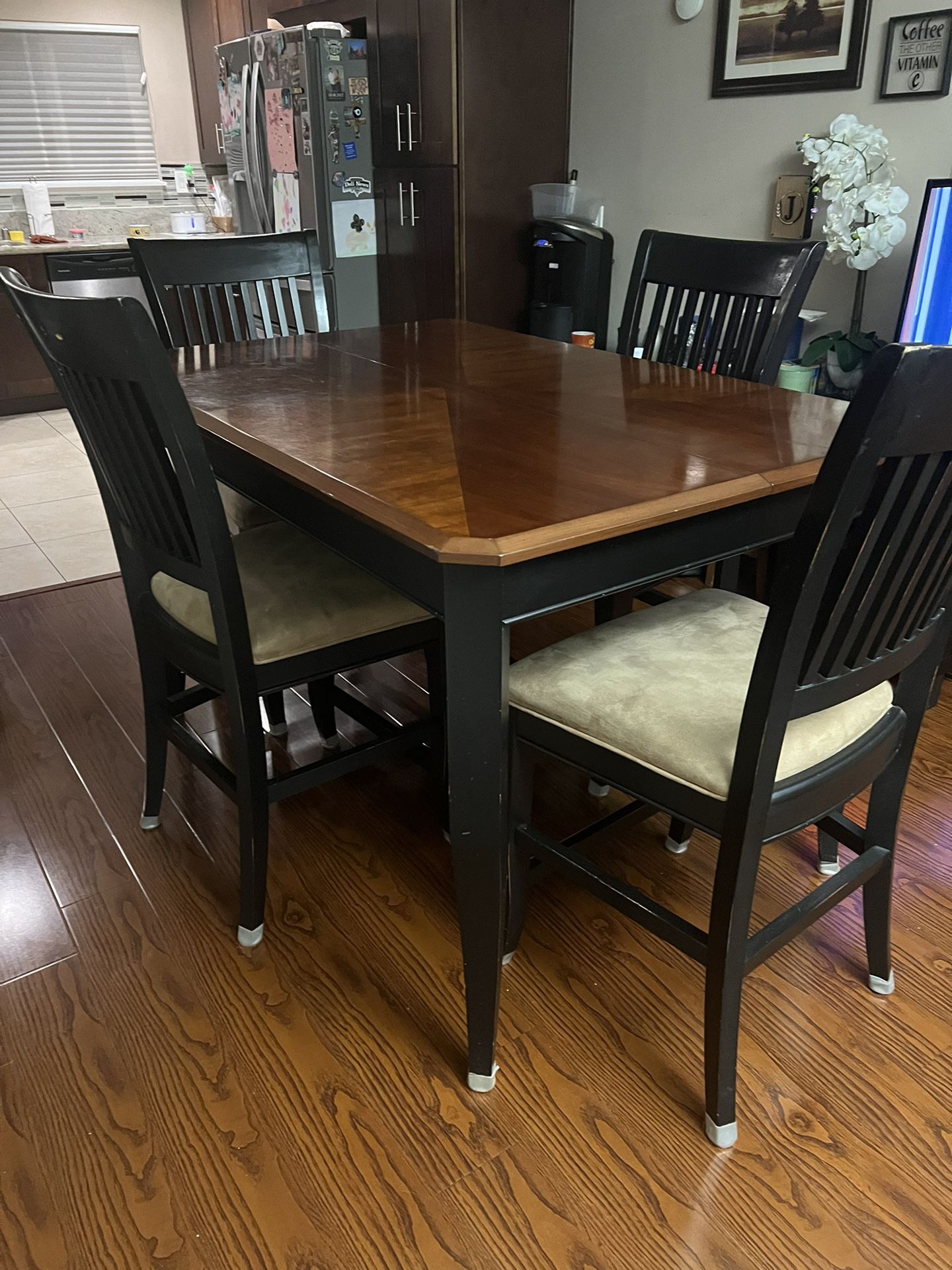 High Rise Kitchen Table With 4 Chairs 